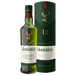 Whisky Glenfiddich 12y 40% 0,7L v tube