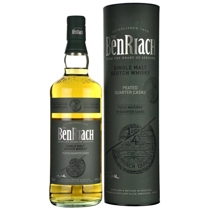 Whisky BenRiach Quarter Casks v tube 46% 0,7L