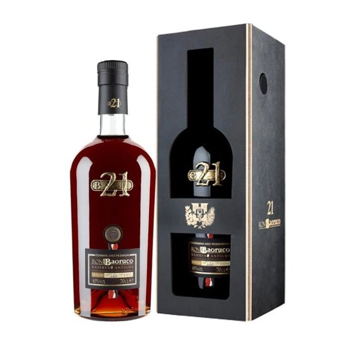 Rum Baoruco Reserva 21Y 40% 0,7L