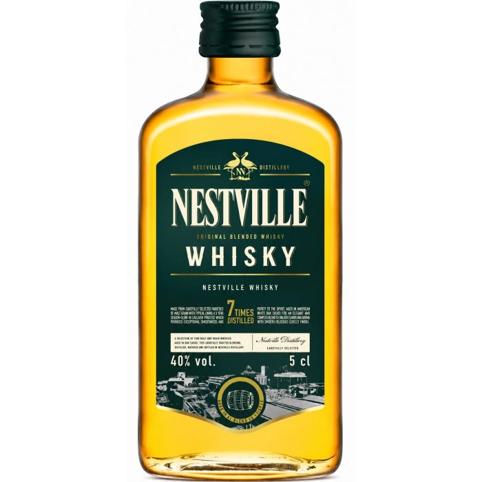 Whisky Nestville miniatúrka 40% 0,05L