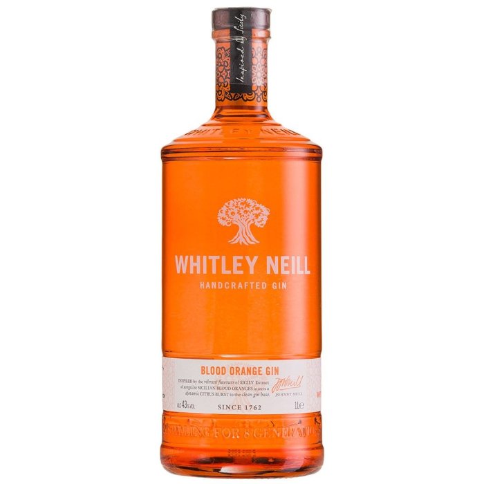 Gin Whitley Neill Blood Orange 43% 1L