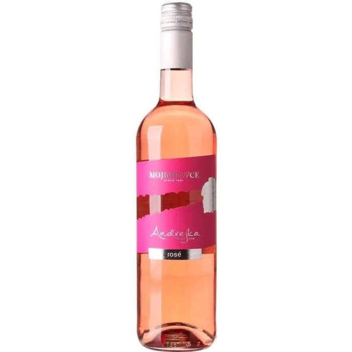 Víno Mojmírovce Andrejka Rose polosladké 0,75L