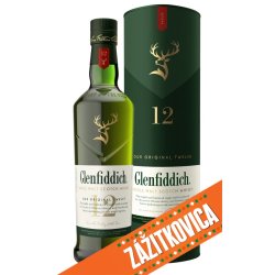 Whisky Glenfiddich 12y 40% 0,7L v tube