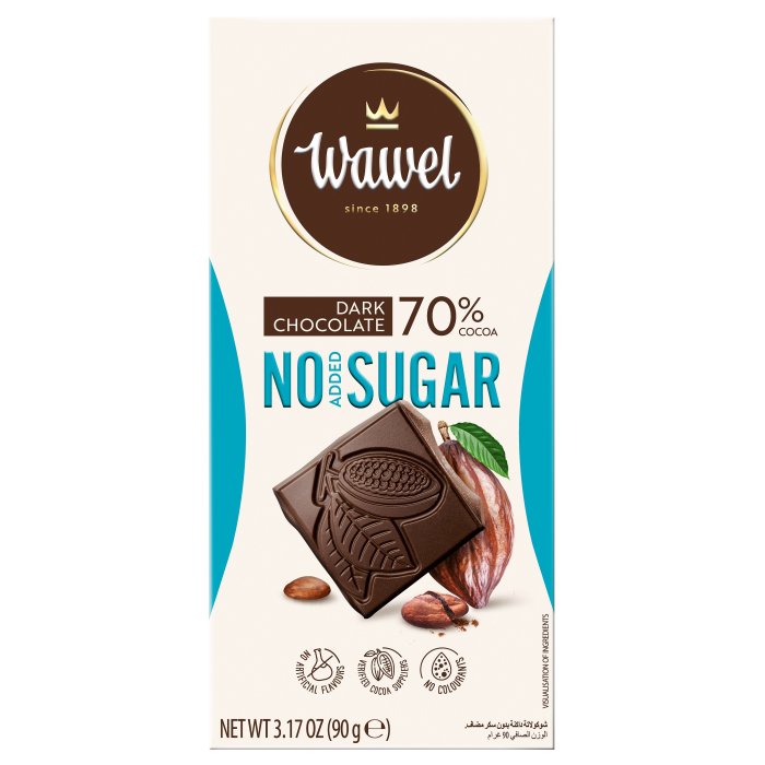 Horká čokoláda Wawel 70 % kakaa bez pridaného cukru 90 g