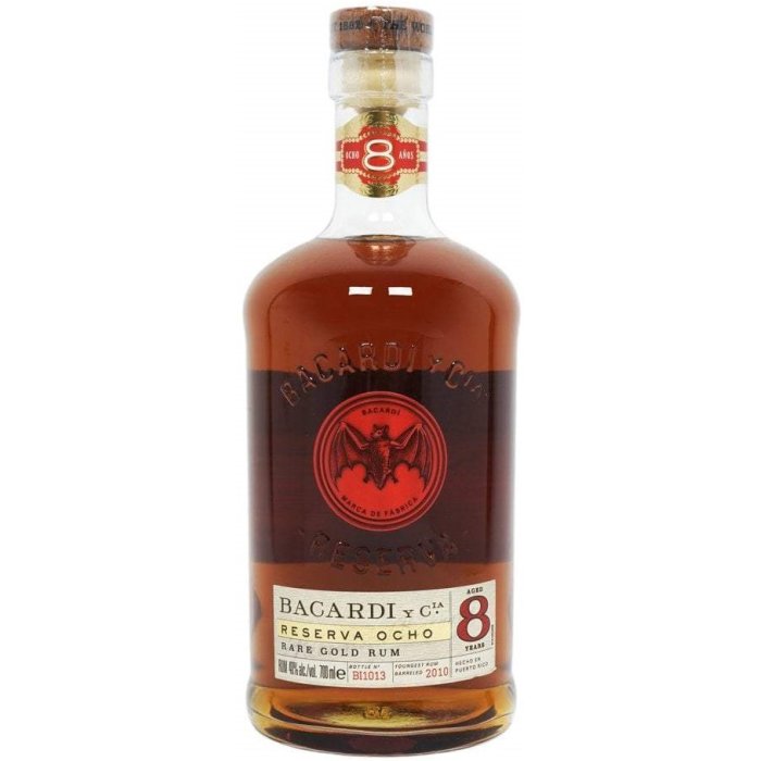 Bacardi Reserva Ocho 8y 40% 0,7L