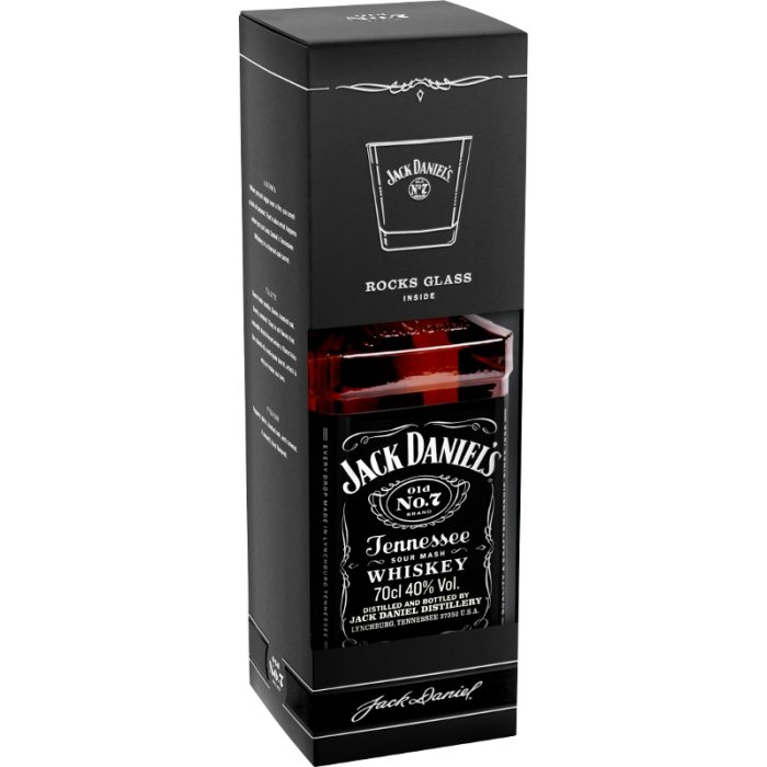 Whisky Jack Daniel's 40% 0,7L + pohár
