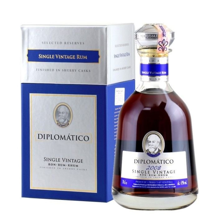 Rum Diplomatico Single Vintage 2008 43% 0,7L
