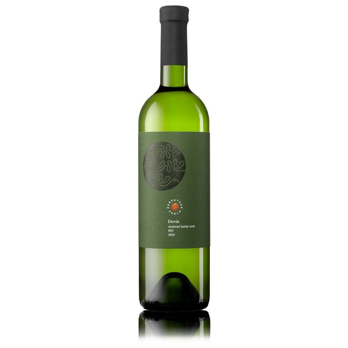 Víno Karpatská Perla Devín biele polosuché BIO 0,75L