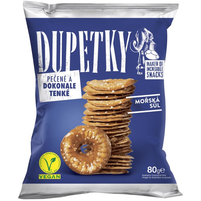 DUPETKY Pečené Morská soľ 80g