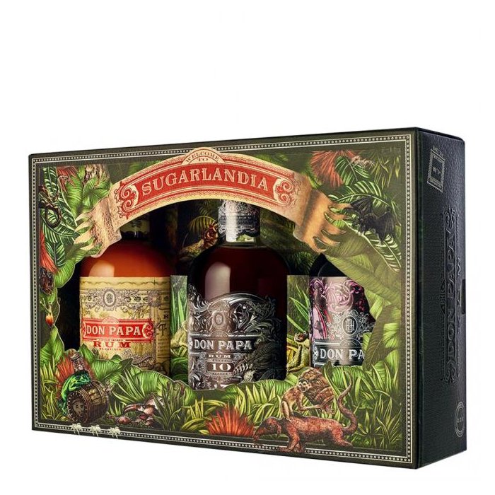 Rum Don Papa Triple Pack 42,70% 3x 0,2L