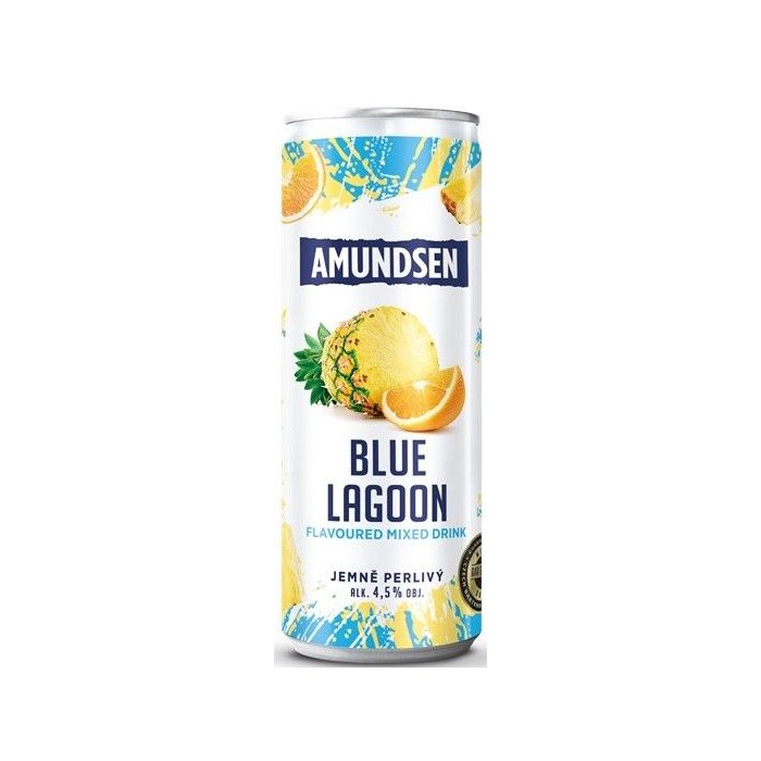 Amundsen Vodka Blue Lagoon 4,5% 250ml