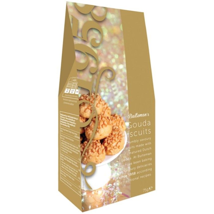 Krekry Buiteman's Gouda Biscuits 75 g