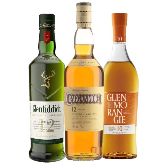 Whisky Škótsko Single Malt Set 3x 0,7L