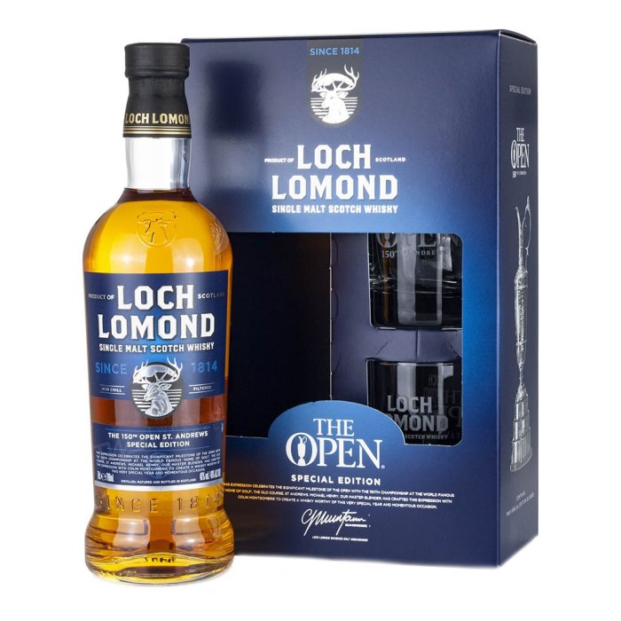 Whisky Loch Lomond 1814 46% 0,7L+2 poháre