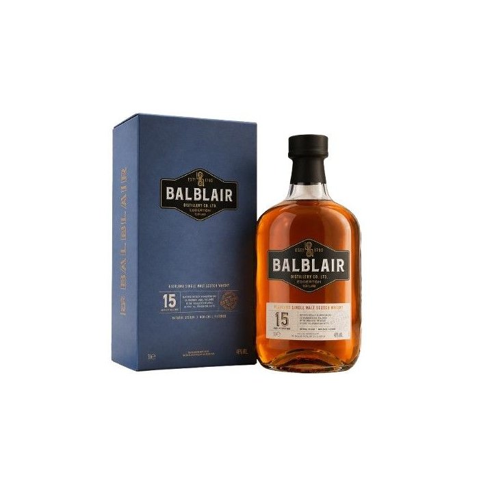 Whisky Balblair 15YO 46% 1L