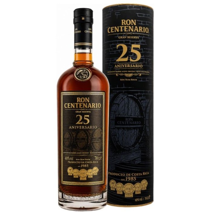 Rum Centenario 25y Gran Reserva 40% 0,7L