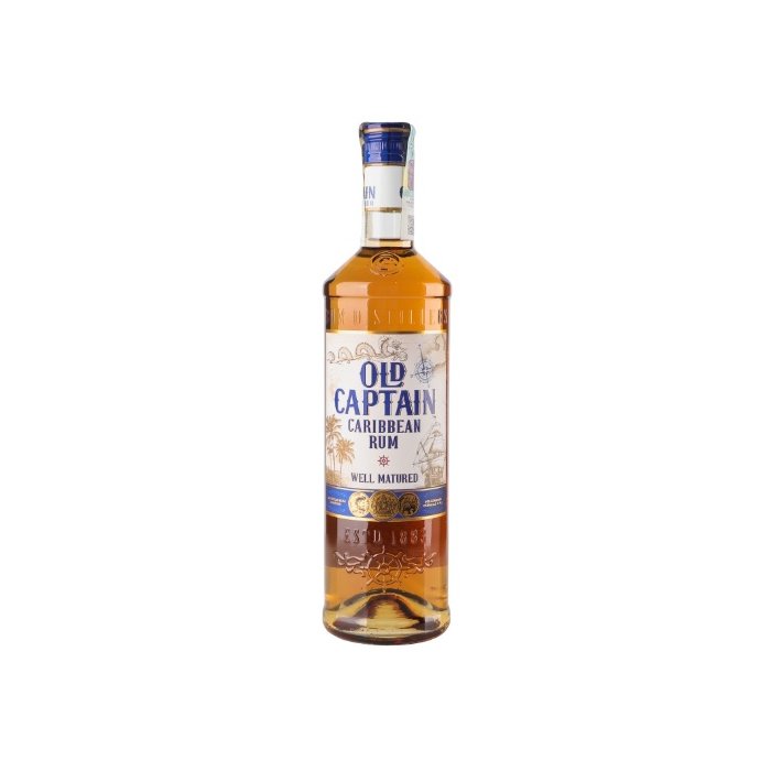 Rum Old Captain Well Matured 37,5% 0,7L