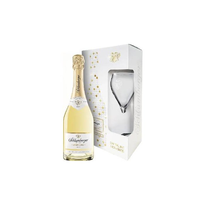 Šumivé Víno Schlumberger Brut 0,75L + Pohár