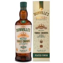 Whisky Dunville’s Three Crowns Peated Finish Blended Irish Whiskey 43,5 % 0,7L