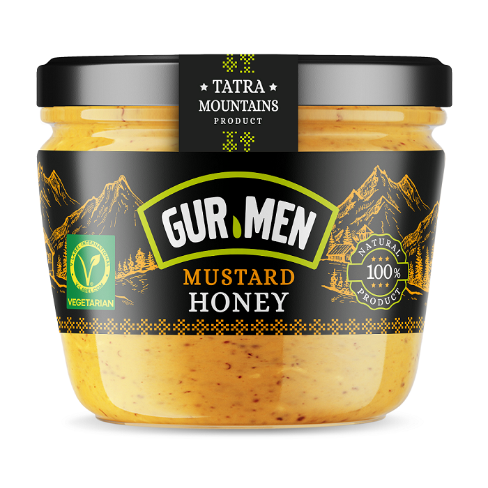 Horčica GUR.MEN Medová 200g