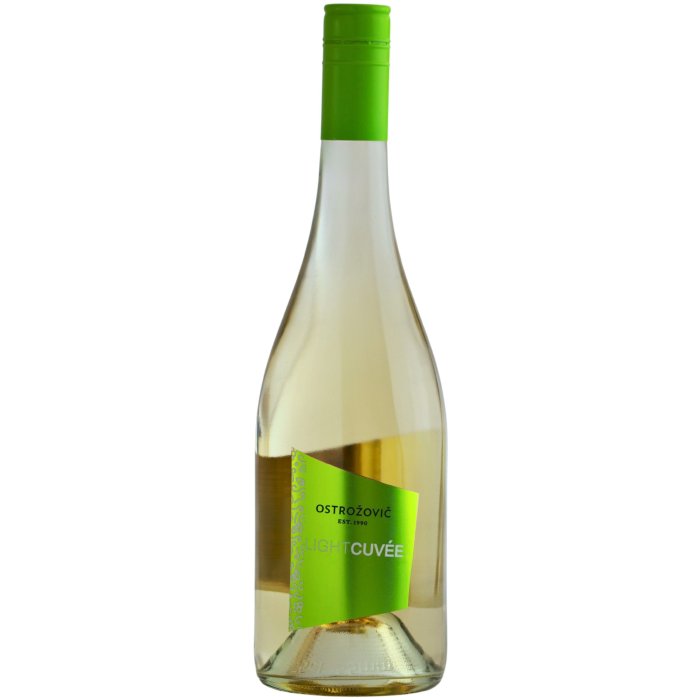Víno Ostrožovič Light Cuvée biele polosladké 0,75L