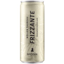 Víno Matyšák Frizzante Müller Thurgau sýtené perlivé, biele suché 0,25L
