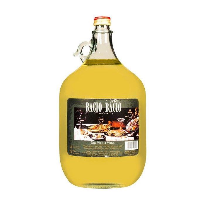 Vino POLETTI Bacio biele 5L