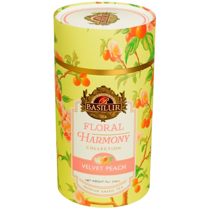Čaj Basilur Floral Harmony Velvet Peach 75g