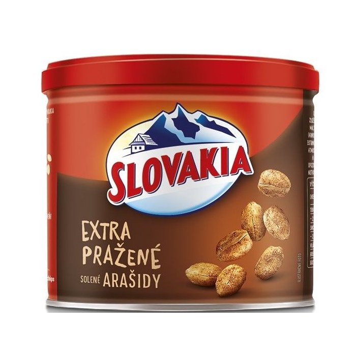 Slovakia Arašidy Extra pražené 135g