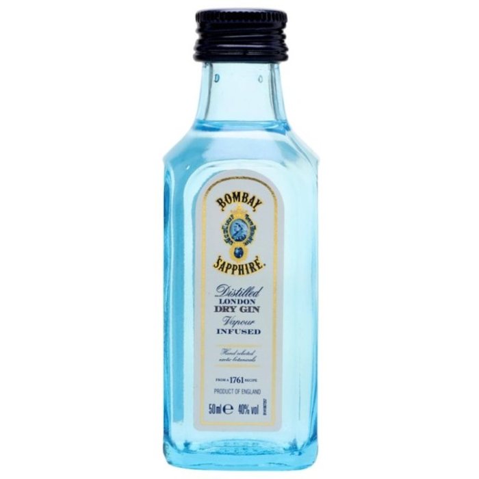 Miniatúrka Gin Bombay Sapphire 47% 0,05L