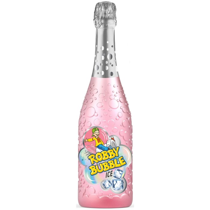 Nápoj Robby Bubble Premium ICE Pink 0,75L