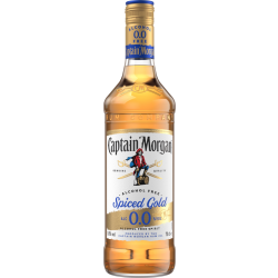 Rum Captain Morgan Spiced Gold Zero 0,7L