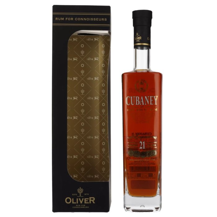 Rum Oliver Cubaney Exquisito 21y Sistema Solera 38% 0,7L