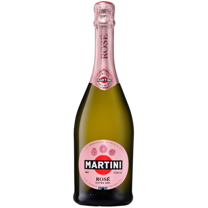 Prosecco Martini Rosé extra dry 0,75L