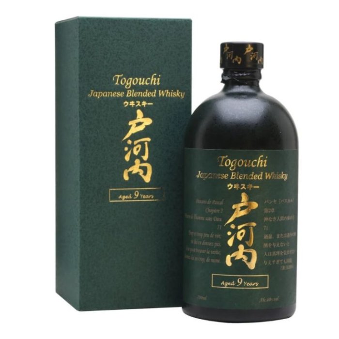 Whisky Japanese Togouchi 9yo 40% 0,7L