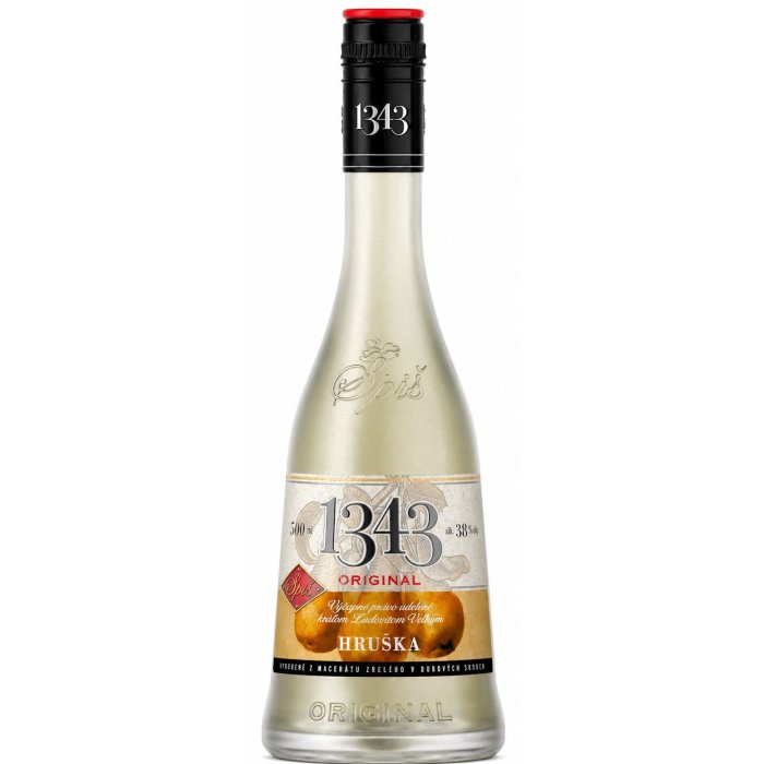 Spiš Originál 1343 Hruška 38% 0,5L