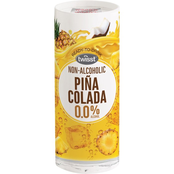 Nealkoholický Nápoj TWISST Piňa Colada 0,0% 250ml