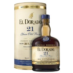 Rum El Dorado 21y 43% 0,7L