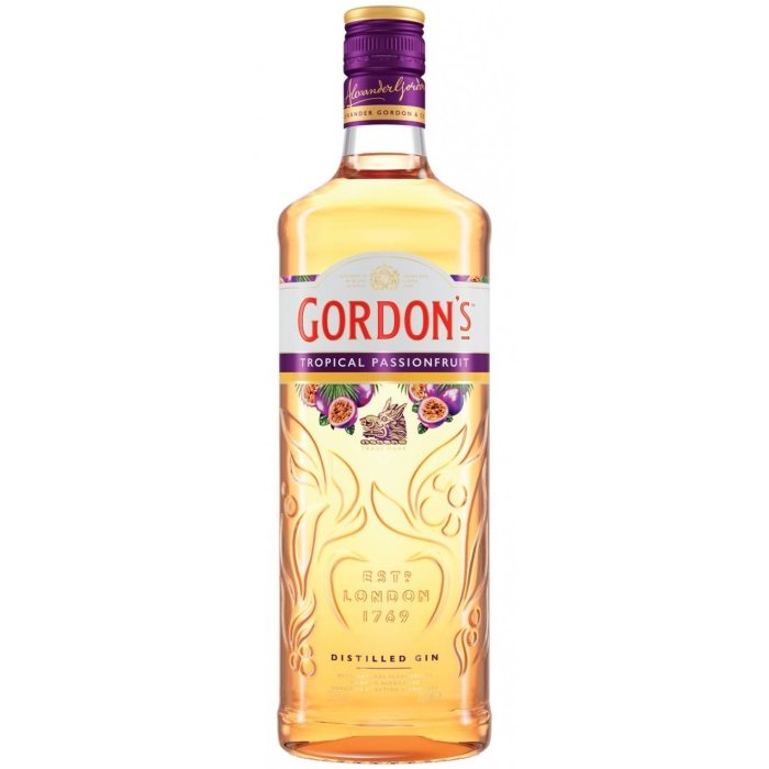 Gin Gordon's Tropical Passionfruit 37,5% 0,7L