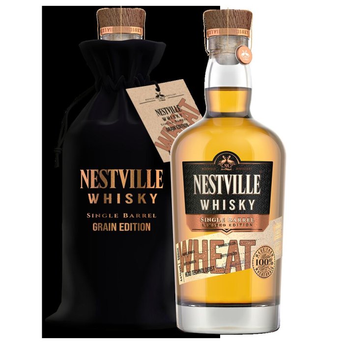Nestville Whisky Single Barrel Wheat 44% 0,5L