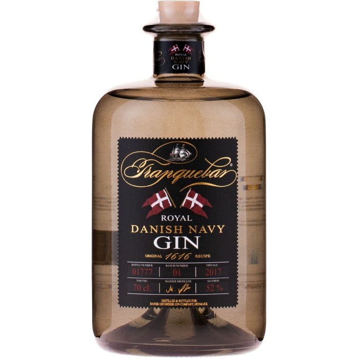 Gin Tranquebar Royal Danish Navy 52% 0,7L