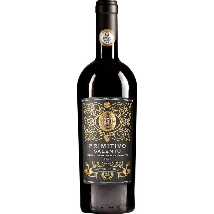 Víno Primitivo Salento IGP Antico Portico červené suché 0,75L