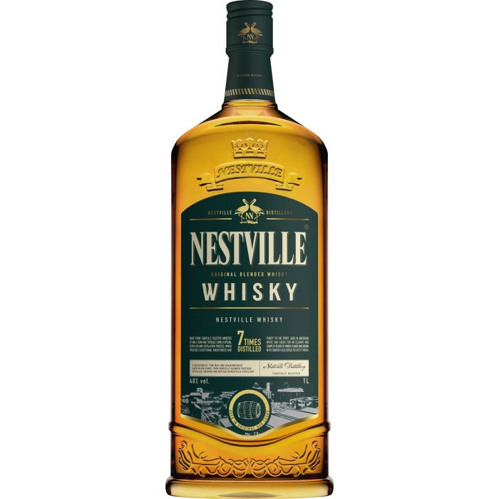 Nestville Whisky Blended 3yo 40% 1L