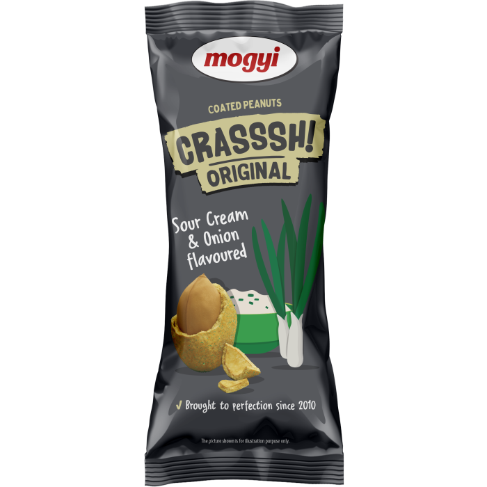 MOGYI Crasssh Arašidy Cibuľa a Smotana 60g