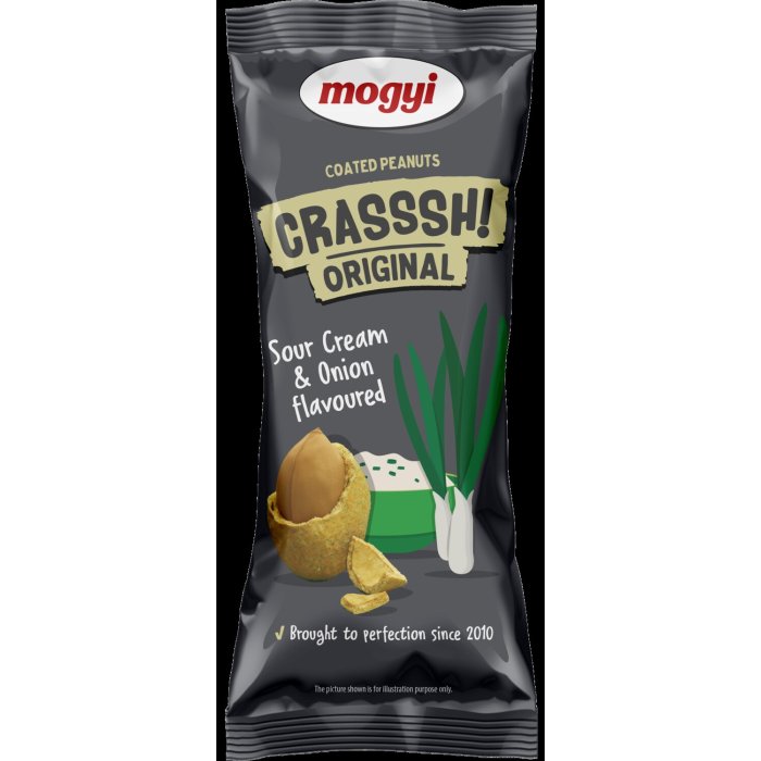 MOGYI Crasssh Arašidy Cibuľa a Smotana 60g