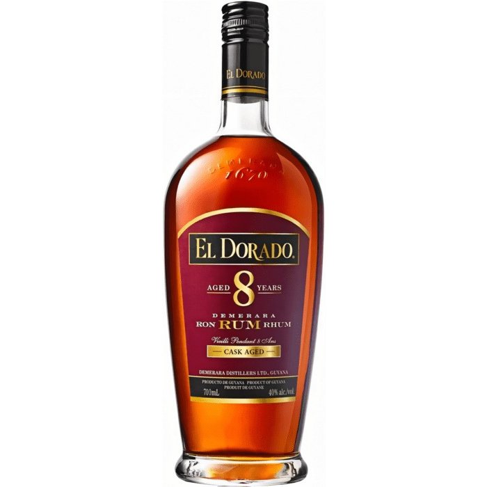 Rum El Dorado 8y 40% 0,7L