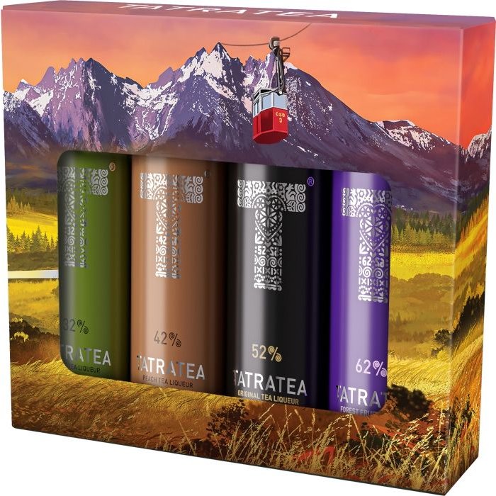 TATRATEA Mini Set 32%-62% 4 x 0,04L