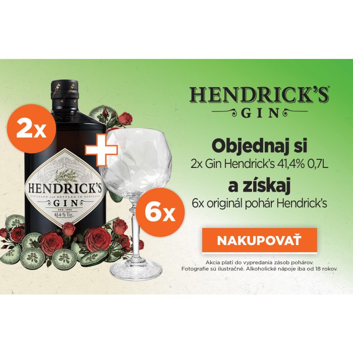 Gin Hendrick's 41,40% 0,7L
