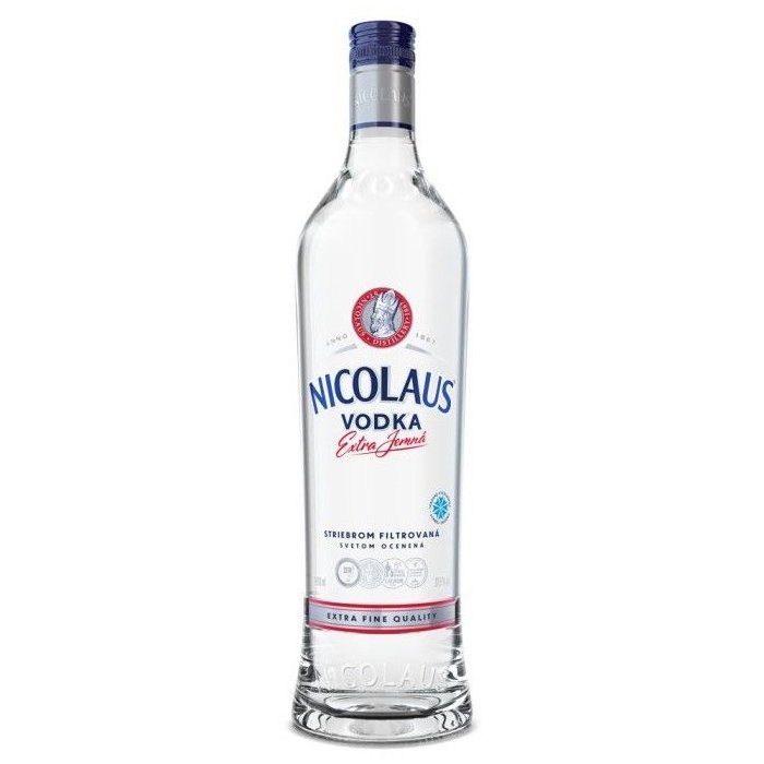 Vodka Nicolaus Extra jemná 37,5% 1L