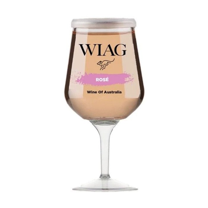Víno WIAG Rose v pohári 0,187L